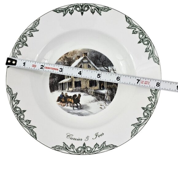 Currier & Ives 2000 Thomas Museum Of The City of New York Soup Bowls - Set of 4 - Picture 8 of 16